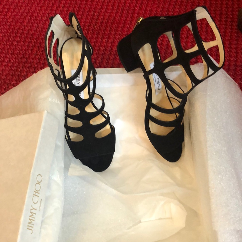 Jimmy Choo black sandals
